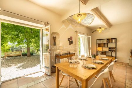 Gordes - Charmante maison provençale avec piscine et vue - Photo 2