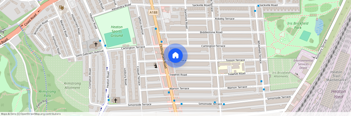 Tosson Terrace, Heaton, Newcastle upon Tyne