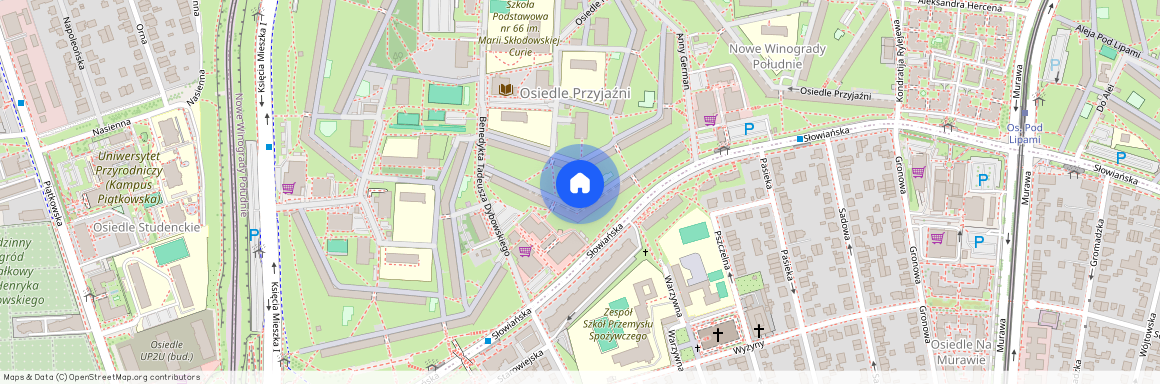 os. Przyjaźni, Winogrady, Stare Miasto, Poznań, wielkopolskie