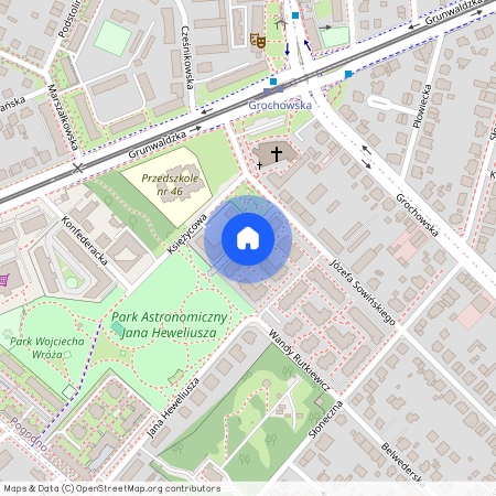 ul. Józefa Sowińskiego, Pogodno, Grunwald, Poznań, wielkopolskie