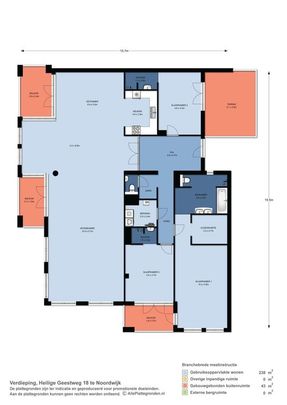 Appartement te huur: Heilige Geestweg 12 2201 JS Noordwijk (ZH) - Foto 1