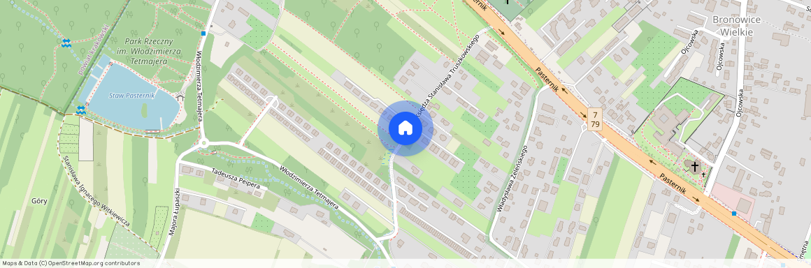 ul. ks. Stanisława Truszkowskiego, Bronowice Małe, Bronowice, Kraków, małopolskie