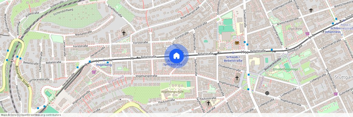 Bebelstraße 55, 70193 Stuttgart - Stuttgart-West