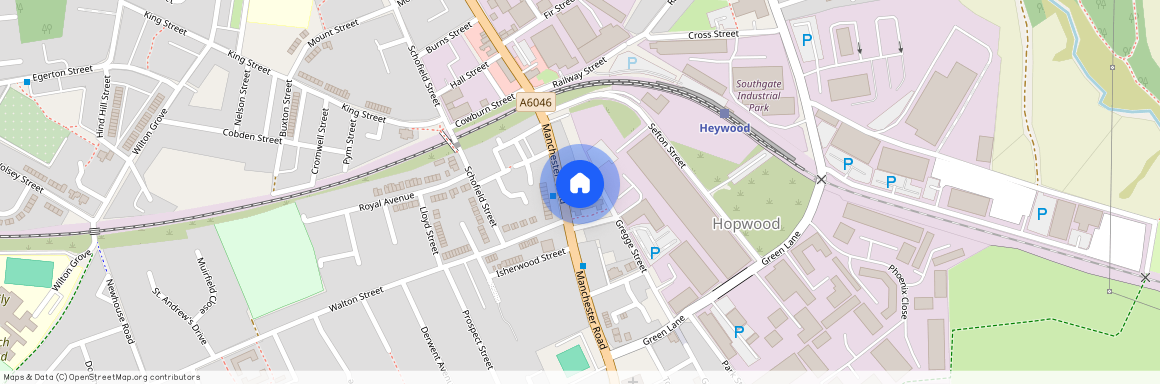 Twin Street, Heywood, Greater Manchester, OL10