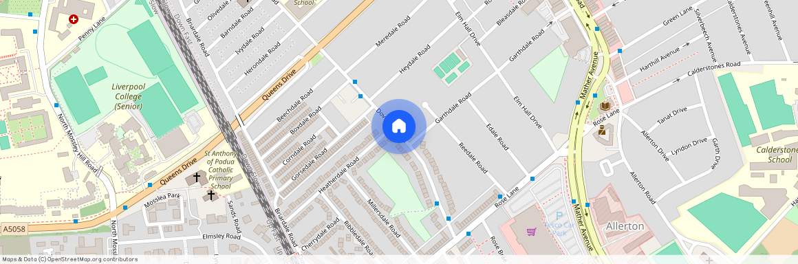 Dovedale Road, Liverpool, L18