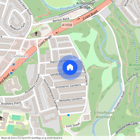 Salisbury Gardens, Newcastle upon Tyne NE2