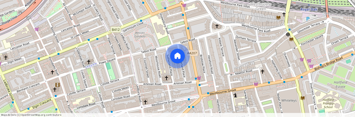 Northumberland Place, Notting Hill