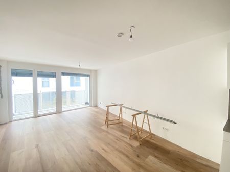 U3 ! Inklusive Küche 2 Zimmer Wohnung+Loggia =DAS LAURENZ= Erstbezug - 1 Bedroom+ Loggia - Foto 2