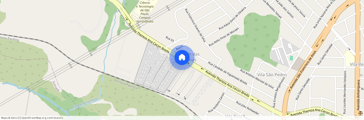 Avenida Thereza Ana Cecon Breda, 1751, Jardim das Colinas, Hortolândia, São Paulo, 13183250