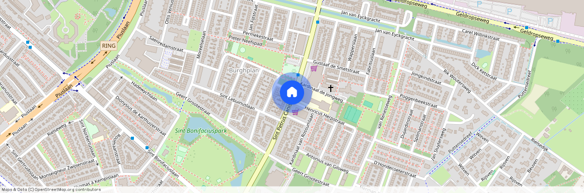 Burghplan, 5643 WG, St Petrus Canisiuslaan, Eindhoven