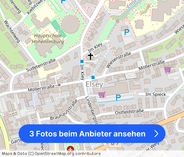 JETZT GROßZÜGIGE 2-ZIMMER-WOHNUNG IN ATTRAKTIVER WOHNGEGEND IN HOHE... - Foto 1