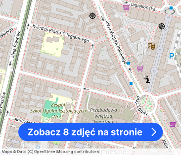 Przytulna kawalerka w centrum z oddzielną kuchnią. - Zdjęcie 1