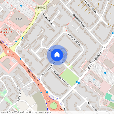 Swallows Meadow, Shirley, Solihull, B90