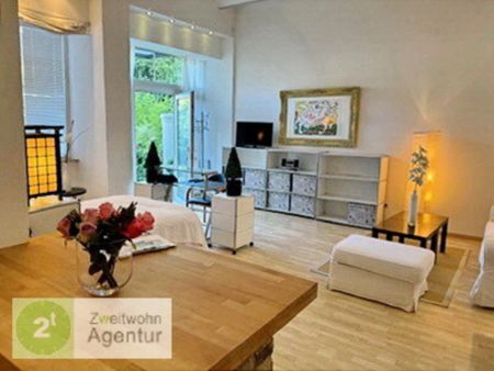 Modern möbliertes Apartment mit WLAN und Parkplatz, Düsseldorf-Zooviertel, Herderstr. - Photo 3