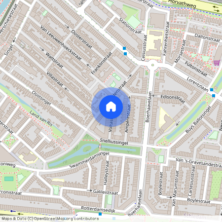 Newtonbuurt, 3112 ML, Voltastraat, Schiedam