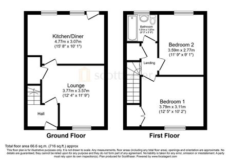 2 bedroom semi-detached house to rent - Photo 2