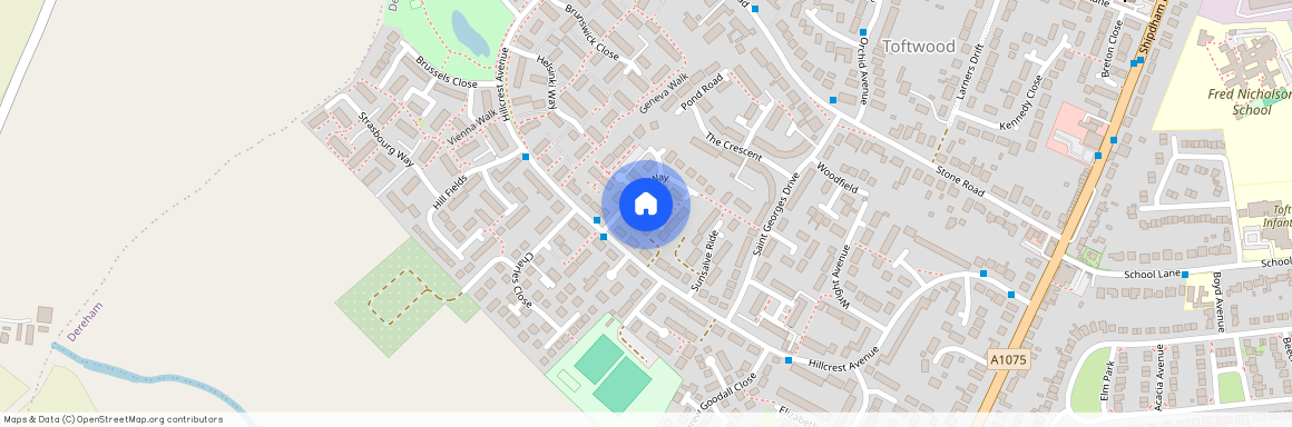 Diana Close, Dereham