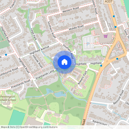 St. Annes Gardens, Lymington