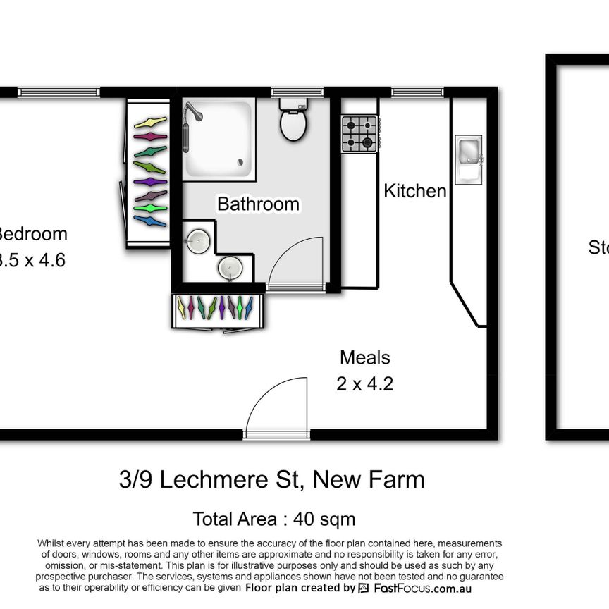 3/9 Lechmere Street, New Farm QLD 4005 - Apartment For Rent | Domain - Photo 1
