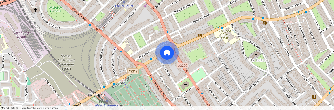 Nevern Square, Earls Court, London, SW5