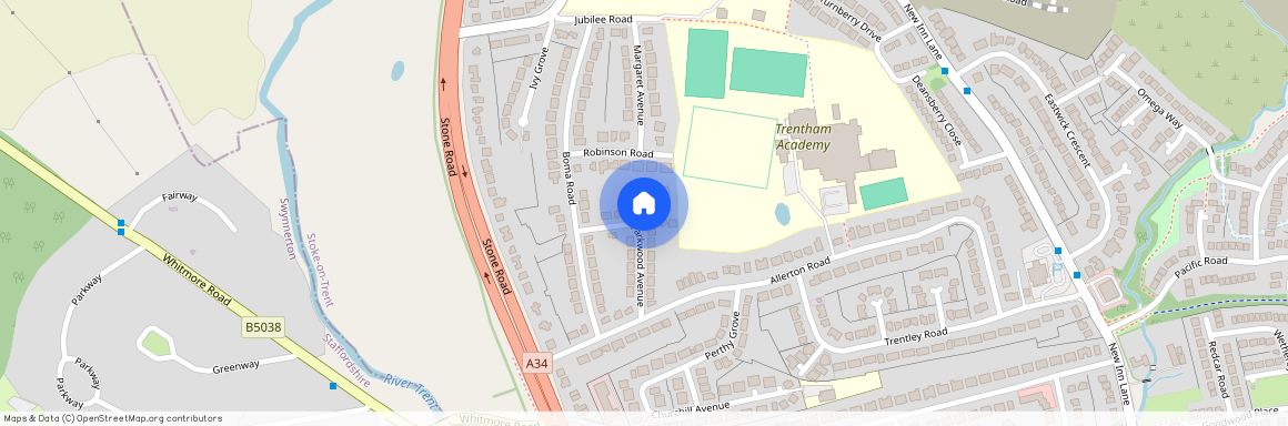 Highfield Rise, Trentham, Stoke-On-Trent