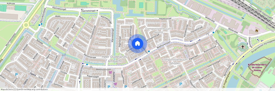 Componistenbuurt-Noord, 3335 DC, Escherstraat, Zwijndrecht