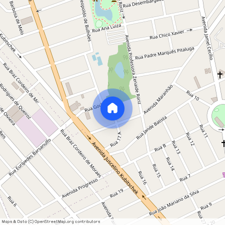 Rua Leopoldo de Bulhões, Bairro Jundiaí, Anápolis - GO, 75110-070, Brazil