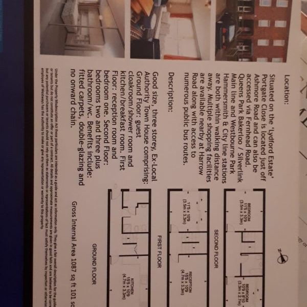 Room in a Shared House, Portgate Close, W9 - Photo 1