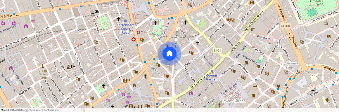 Mercer St, London WC2H 9QS