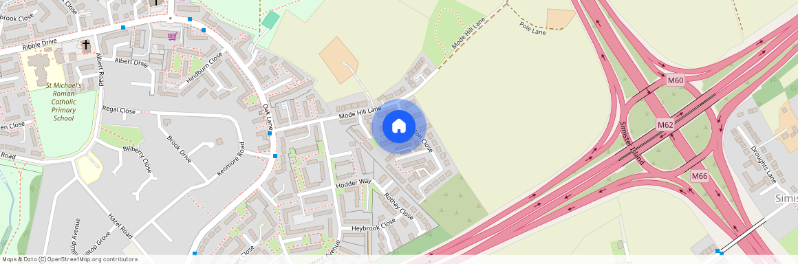 Naseby Walk, Whitefield, M45