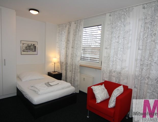 Apartment mit gehobener Komplettausstattung am Nürnberger Hafen - Foto 1