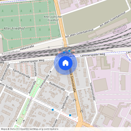 Untere Grenzstr. 53, 63071 Offenbach am Main OT Offenbach (Kernstadt)
