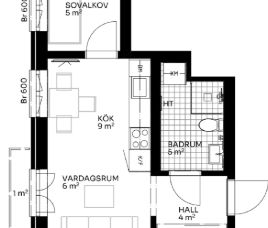 Solna - 2rok - tillsv - 13.800kr/mån - Foto 2