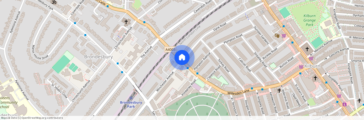 Dyne Road, Willesden, London, NW6
