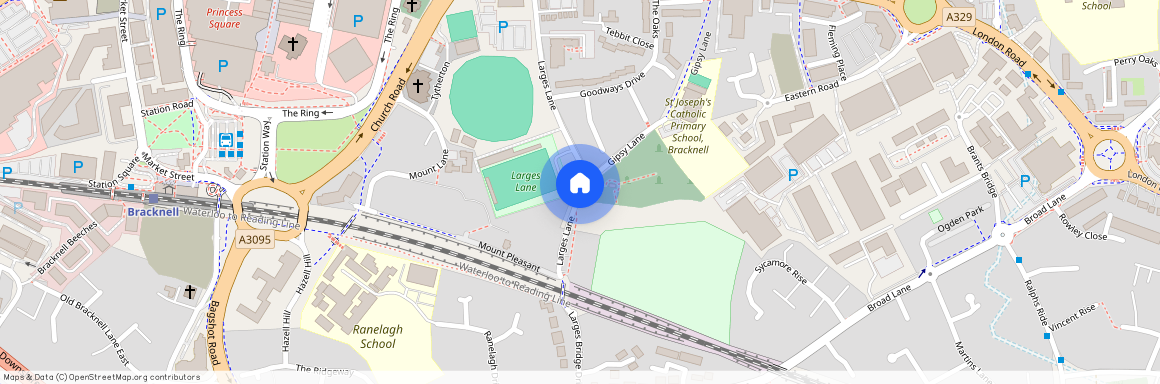 Larges Lane, Bracknell, Bracknell Forest, Berkshire, RG12