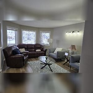 Brintnell Furnished 3 Bed 2.5 Bath Home Dbl Garage For Rent Edmonton - Photo 3