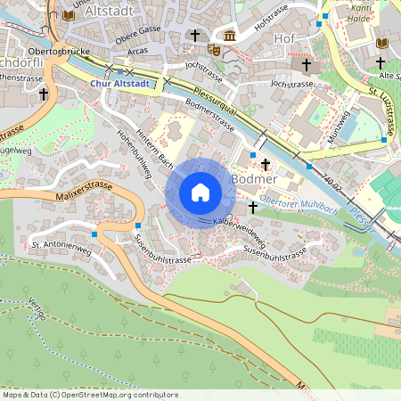 Hinterm Bach 34, Chur