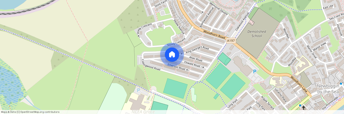 King Georges Road, Newbiggin-by-the-Sea, Northumberland, NE64 6HS