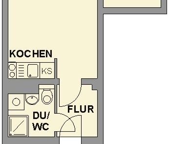 Seniorengerechte 2-Raum-Wohnung mit bodengleicher Dusche - Foto 4