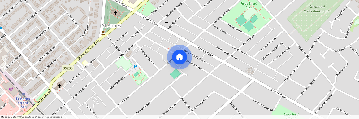 Holmefield Road, Lancashire