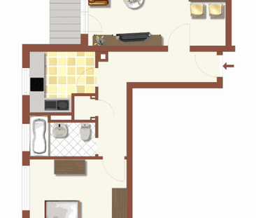 Sanierte 2-Zimmerwohnung mit Balkon - Photo 5