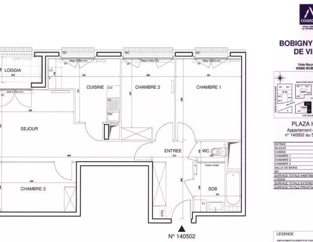 location Appartement T4 DE 76.1m² À BOBIGNY - Photo 1