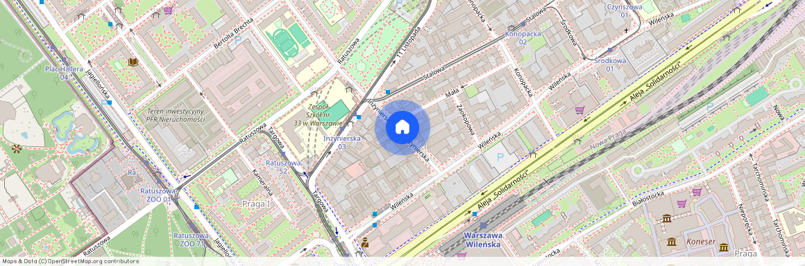 ul. Inżynierska, Nowa Praga, Praga-Północ, Warszawa, mazowieckie