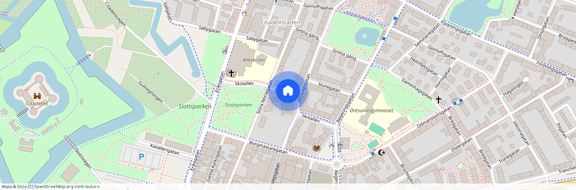 Skolallén, Landskrona