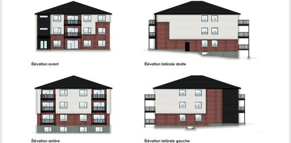 Beaux 4 1/2 NEUFS, quartier tranquille, dès maintenant; Rue Armand - Photo 2