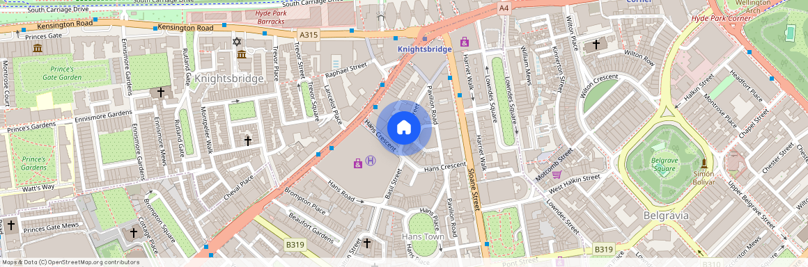 THE CAPITAL APARTMENTS, BASIL STREET, London, SW3