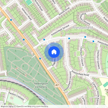 Prestonfield Gardens, Edinburgh EH16