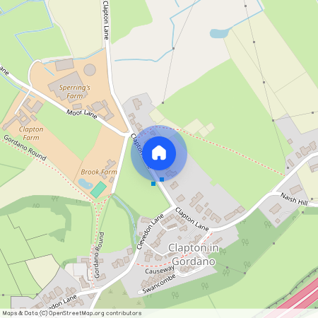 Clapton Lane, Clapton in Gordano, Bristol, Somerset, BS20