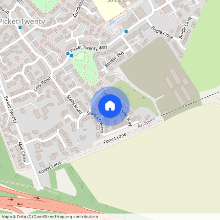 Silks Way, ANDOVER TOWN