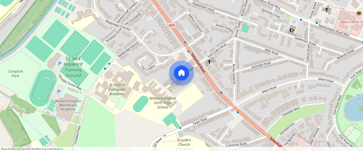 St. Judes Road West, Wolverhampton, WV6